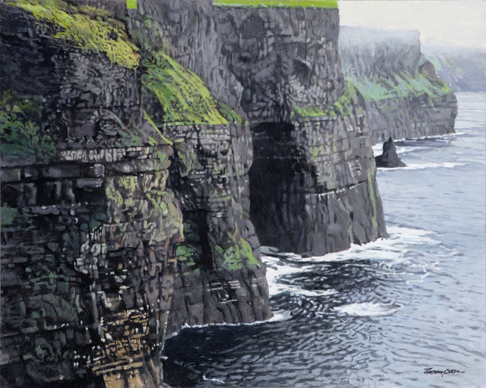 Cliffs of Moher II | Ireland Paintings | John Thompson Paintings
