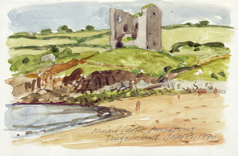 Minard Castle, Dingle | Ireland Paintings | John Thompson Paintings