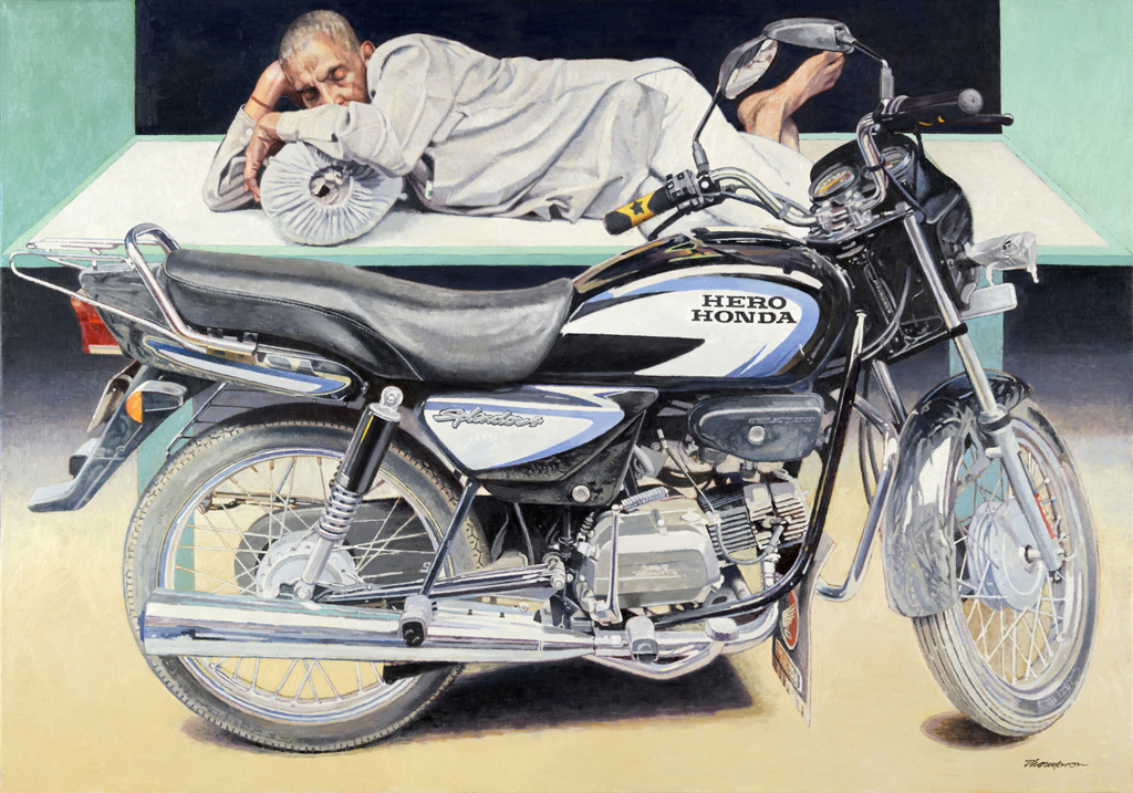 Hero Honda | India Paintings | John Thompson Paintings