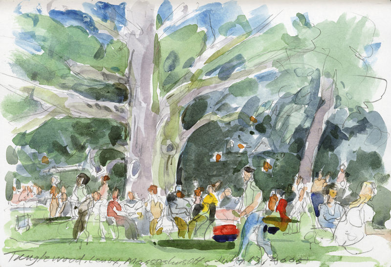 Tanglewood | Watercolor Paintings | John Thompson Paintings